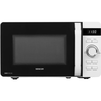 Sencor - Mikrobølgeovn 800W/230V 17 l hvid