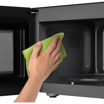 Sencor - Mikrobølgeovn 800W/230V 17 l sølvfarvet