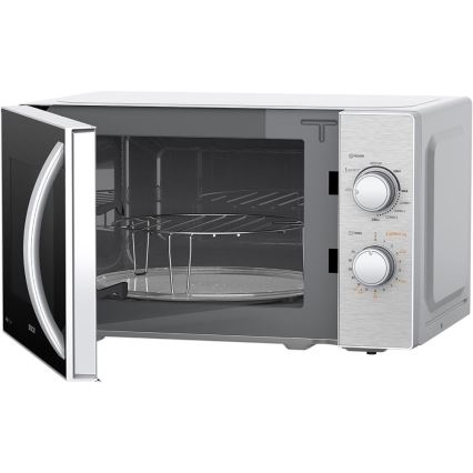 Sencor - Mikrobølgeovn med grillfunktion 700W/1000W/230V 20 l mat krom