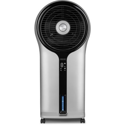 Sencor - Mobil luftkøler 3-i-1 110W/230V sølvfarvet/sort + fjernbetjening