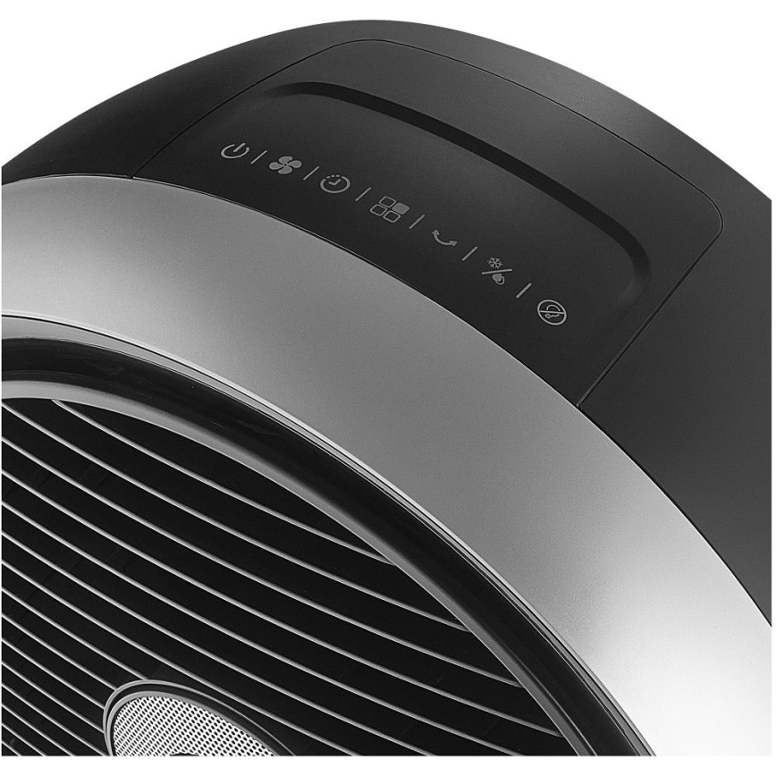 Sencor - Mobil luftkøler 3-i-1 110W/230V sølvfarvet/sort + fjernbetjening