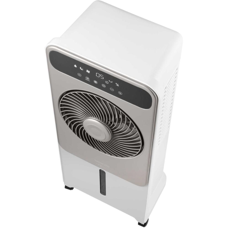 Sencor - Mobil luftkøler 28W/230V grå + fjernbetjening