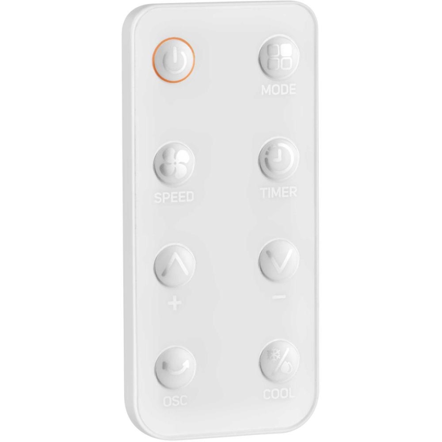 Sencor - Mobil luftkøler 28W/230V grå + fjernbetjening