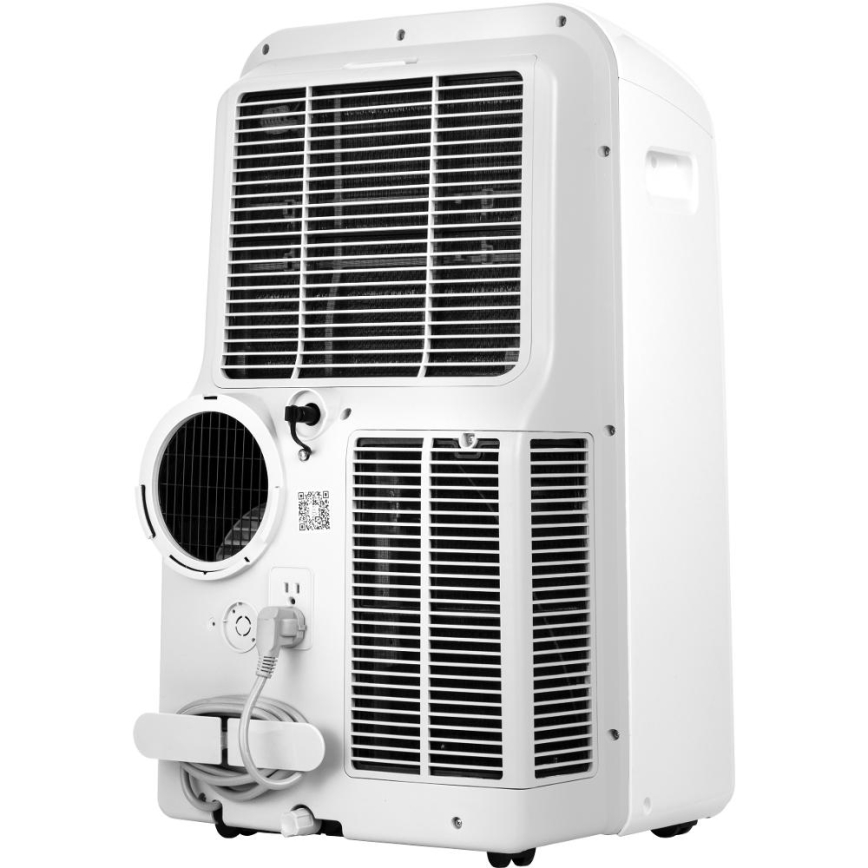 Sencor - Mobil smart airconditionanlæg 3-i-1 med tilbehørssæt 1450W/230V 12000 BTU Wi-Fi hvid + fjernbetjening