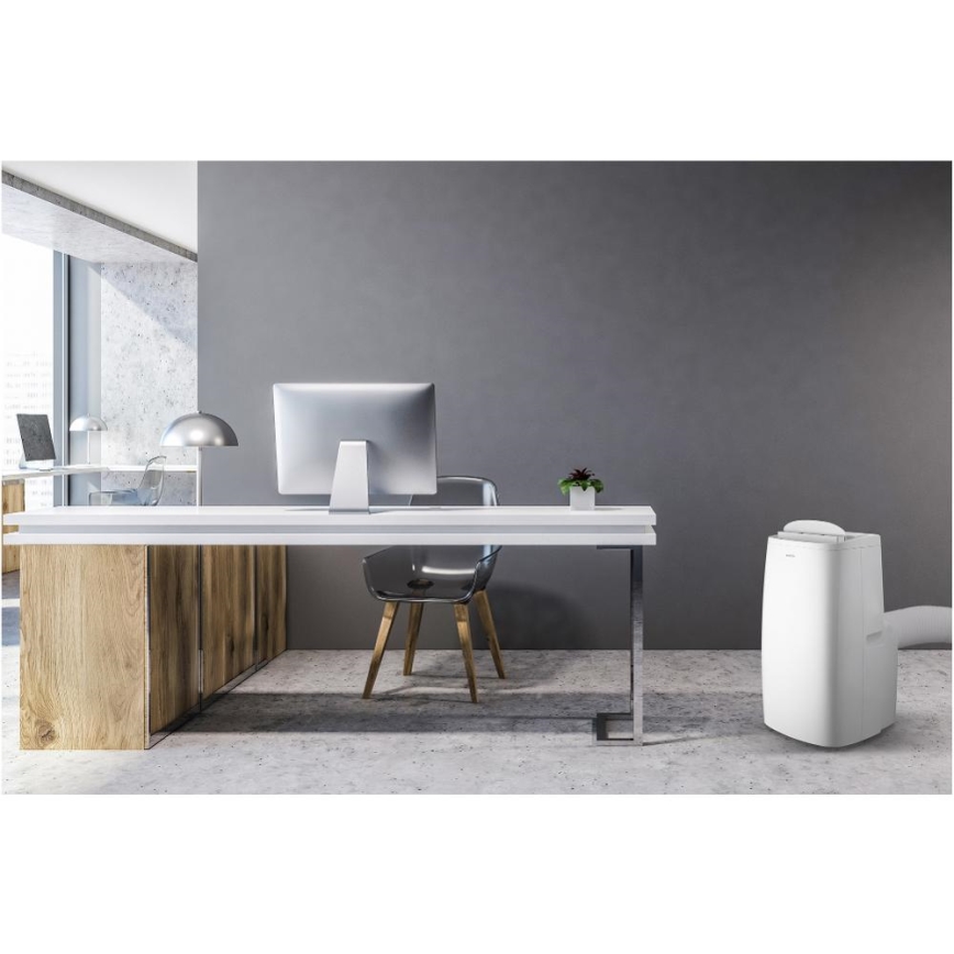Sencor - Mobil smart airconditionanlæg 3-i-1 med tilbehørssæt 1700W/230V 16000 BTU Wi-Fi + fjernbetjening