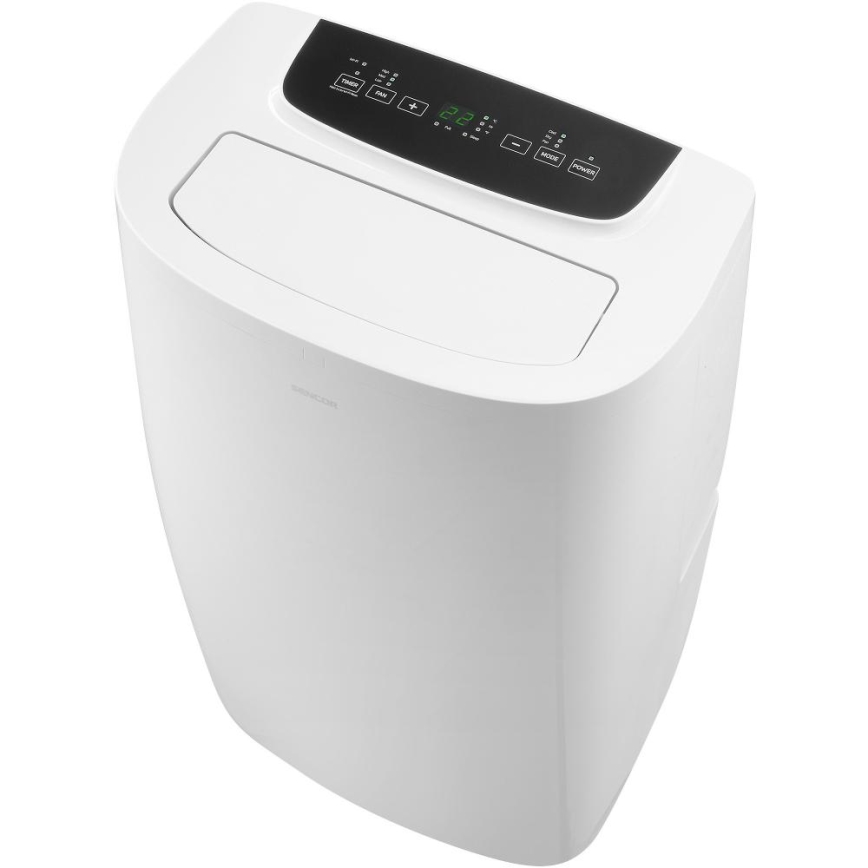 Sencor - Mobil smart airconditionanlæg 3-i-1 med tilbehørssæt 1700W/230V 16000 BTU Wi-Fi + fjernbetjening