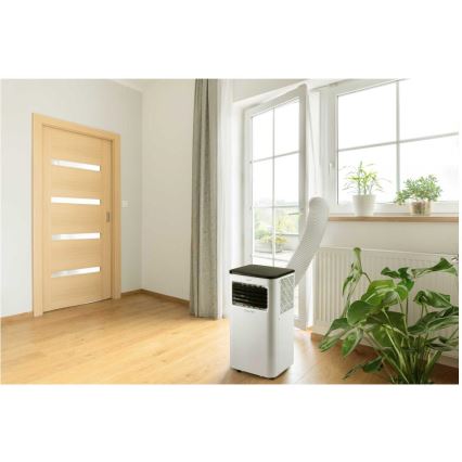 Sencor - Mobil smart airconditionanlæg 3-i-1 med tilbehørssæt 805W/230V 8000 BTU Wi-Fi + fjernbetjening
