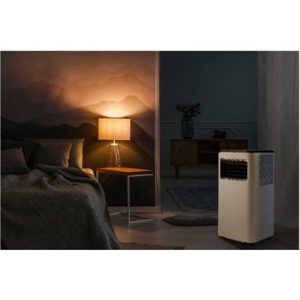 Sencor - Mobil smart airconditionanlæg 3-i-1 med tilbehørssæt 805W/230V 8000 BTU Wi-Fi + fjernbetjening
