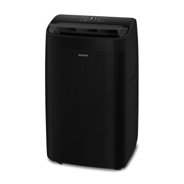 Sencor - Mobil smart air conditioner inkl. tilbehør 900W/230V 9000 BTU Wi-Fi sort + fjernbetjening