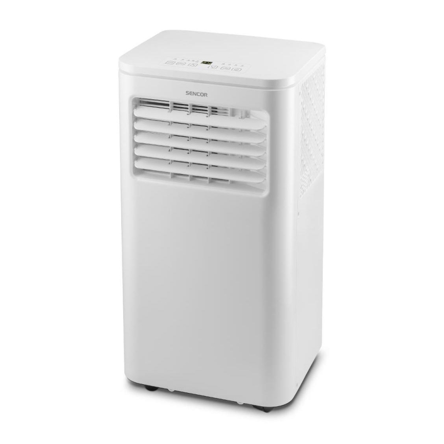 Sencor - Mobil smart airconditionanlæg 3-i-1 med tilbehørssæt 760W/230V 7000BTU Wi-Fi + fjernbetjening