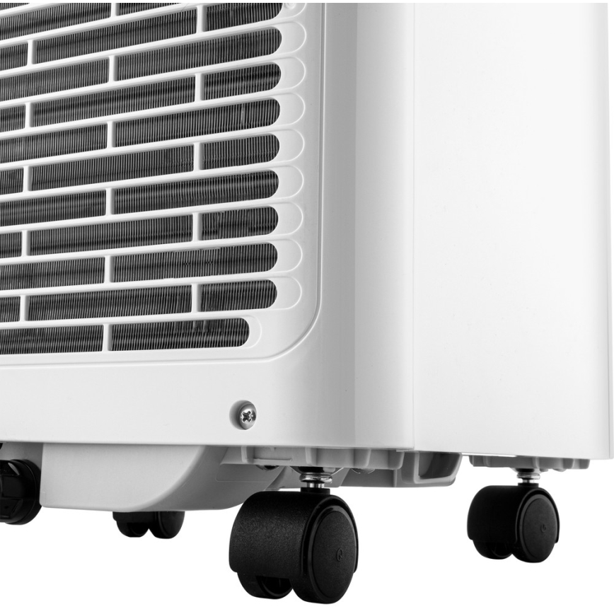 Sencor - Mobilt klimaanlæg med LCD-display 3-i-1 930W/230V 7000 BTU Wi-Fi hvid + fjernbetjening