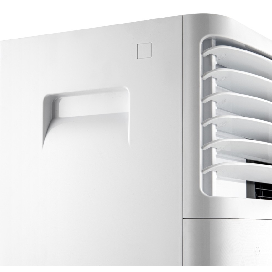 Sencor - Mobilt klimaanlæg med LCD-display 3-i-1 930W/230V 7000 BTU Wi-Fi hvid + fjernbetjening