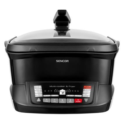 Sencor - Multicooker med tilbehør 1800W/230V 18 funktioner 4,8 l