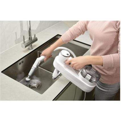Sencor - Multifunktionel dampmoppe 02.01.2001 1500W/230V IPX4 hvid