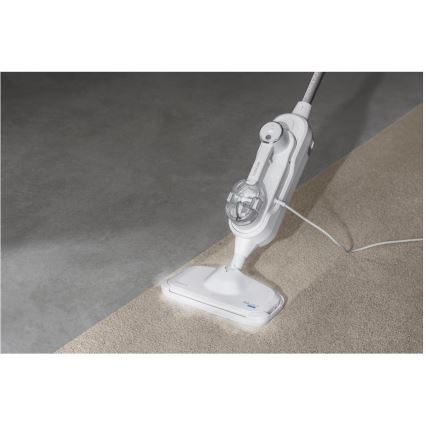 Sencor - Multifunktionel dampmoppe 2-i-1 1500W/230V IPX4 hvid