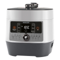 Sencor - Multifunktionel elektrisk trykkoger 5,5 l 1000W/230V hvid/sort