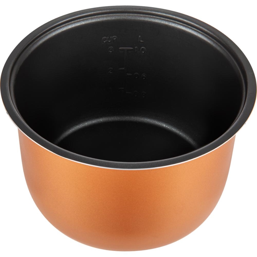 Sencor - Multifunktionel riskoger 350W/230V 0,6 l rustfrit stål/sort