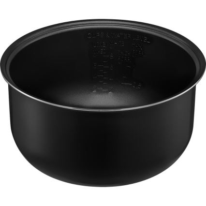 Sencor - Multifunktionel riskoger 700W/230V 1,5 l rustfrit stål/sort