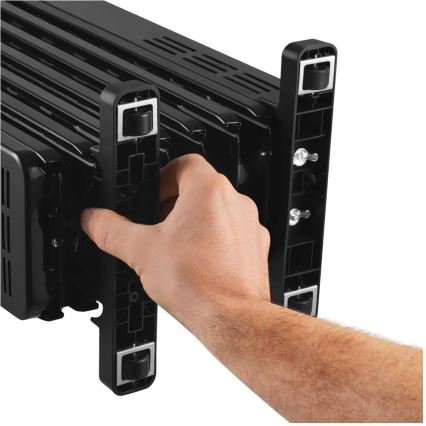 Sencor - Olieradiator med 7 ribber 600/900/1500W/230V sort