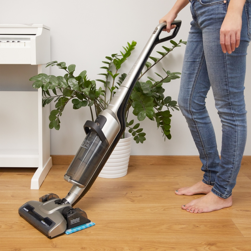 Sencor- Oprejst støvsuger med drejebørste og moppe 150W/36V 2150 mAh