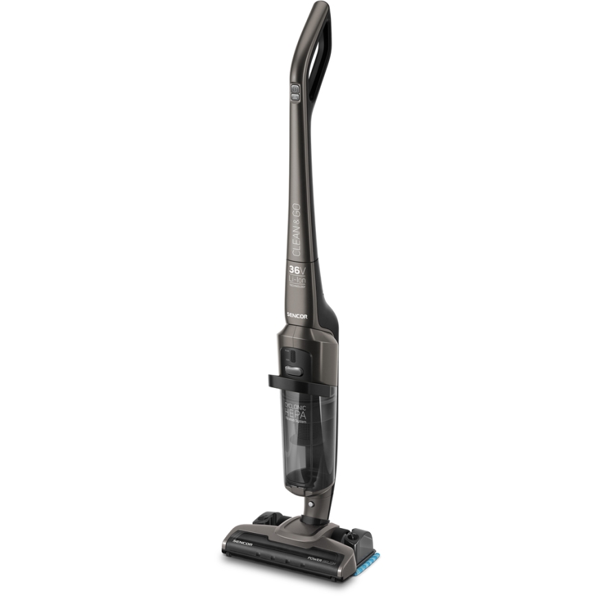 Sencor- Oprejst støvsuger med drejebørste og moppe 150W/36V 2150 mAh