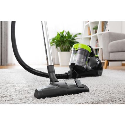 Sencor - Posefri støvsuger 2 l 700W/230V sort/grøn