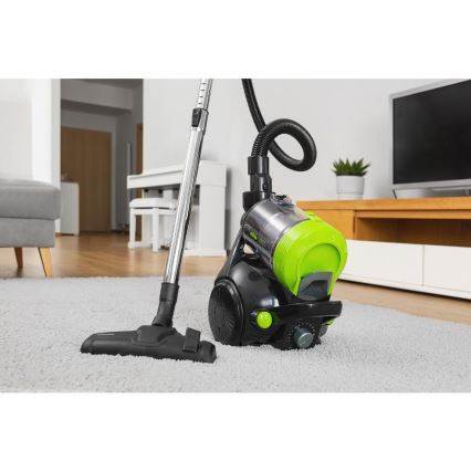 Sencor - Posefri støvsuger 2 l 700W/230V sort/grøn