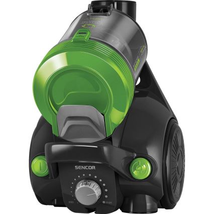 Sencor - Posefri støvsuger 2 l 700W/230V sort/grøn