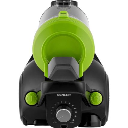 Sencor - Posefri støvsuger 2 l 700W/230V sort/grøn