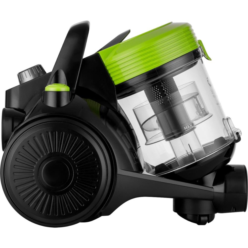 Sencor - Posefri støvsuger 2 l 700W/230V sort/grøn