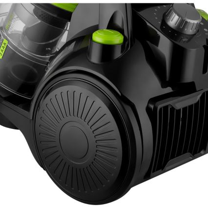 Sencor - Posefri støvsuger 2 l 700W/230V sort/grøn