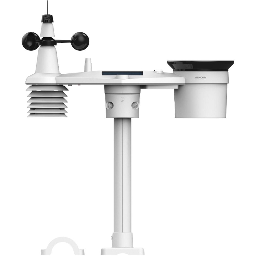 Sencor - Professionel vejrstation med LCD-farveskærm 1xCR2032 Wi-Fi Tuya