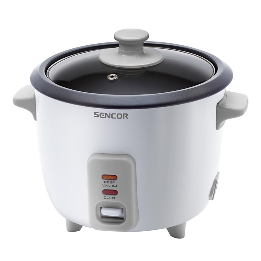 Sencor - Riskoger 300W/230V 0,6 l hvid