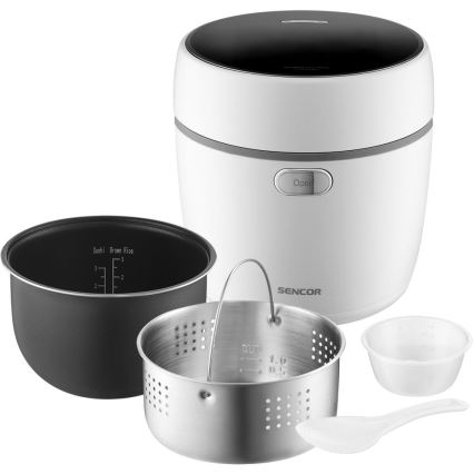 Sencor - Riskoger 350W/230V 0,6 l hvid