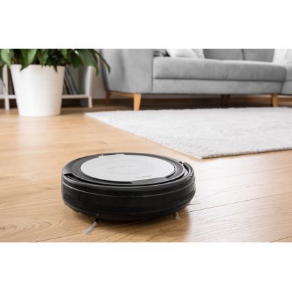 Sencor - Robotstøvsuger med moppe 2-i-1 15W/14,4V 1500 mAh sort