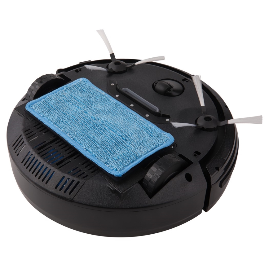 Sencor - Robotstøvsuger med moppe 2-i-1 15W/14,4V 1500 mAh sort
