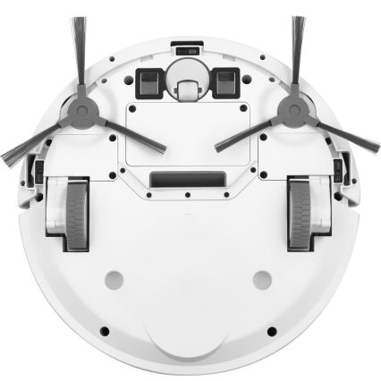 Sencor - Robotstøvsuger med moppe 2-i-1 18W/1500 mAh hvid + fjernbetjening
