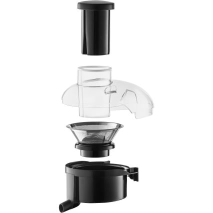 Sencor - Saftpresser 400W/230V mat krom/sort