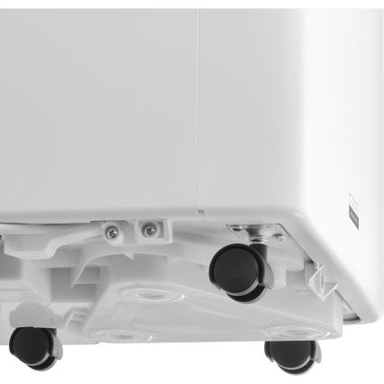 Sencor - Smart bærbar klimaanlæg 3-i-1 inkl. komplet tilbehør 1020 W/230 V 10000 BTU Wi‑Fi hvid + fjernbetjening