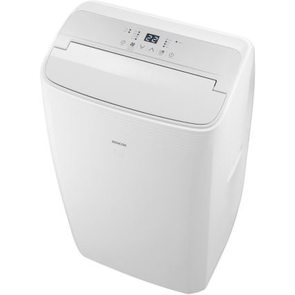 Sencor - Smart bærbar aircondition 5-i-1 inklusive komplet tilbehør 733W/230V 9000 BTU Wi-Fi hvid + fjernbetjening