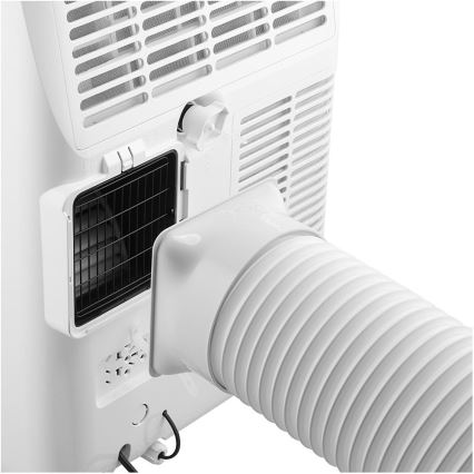 Sencor - Smart bærbar aircondition 5-i-1 inklusive komplet tilbehør 733W/230V 9000 BTU Wi-Fi hvid + fjernbetjening