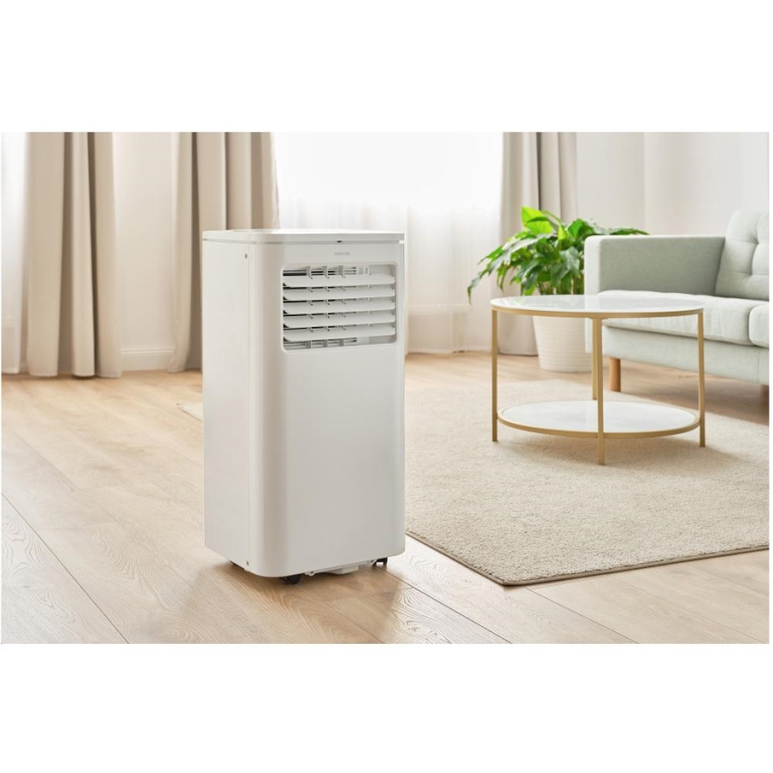 Sencor - Smart bærbar klimaanlæg 3-i-1 inkl. komplet tilbehør 760W/230V 7000 BTU Wi-Fi + fjernbetjening