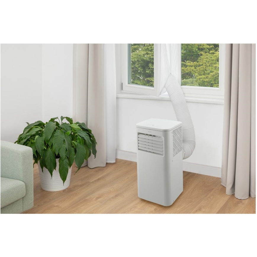 Sencor - Smart bærbar klimaanlæg 3-i-1 inkl. komplet tilbehør 760W/230V 7000 BTU Wi-Fi + fjernbetjening