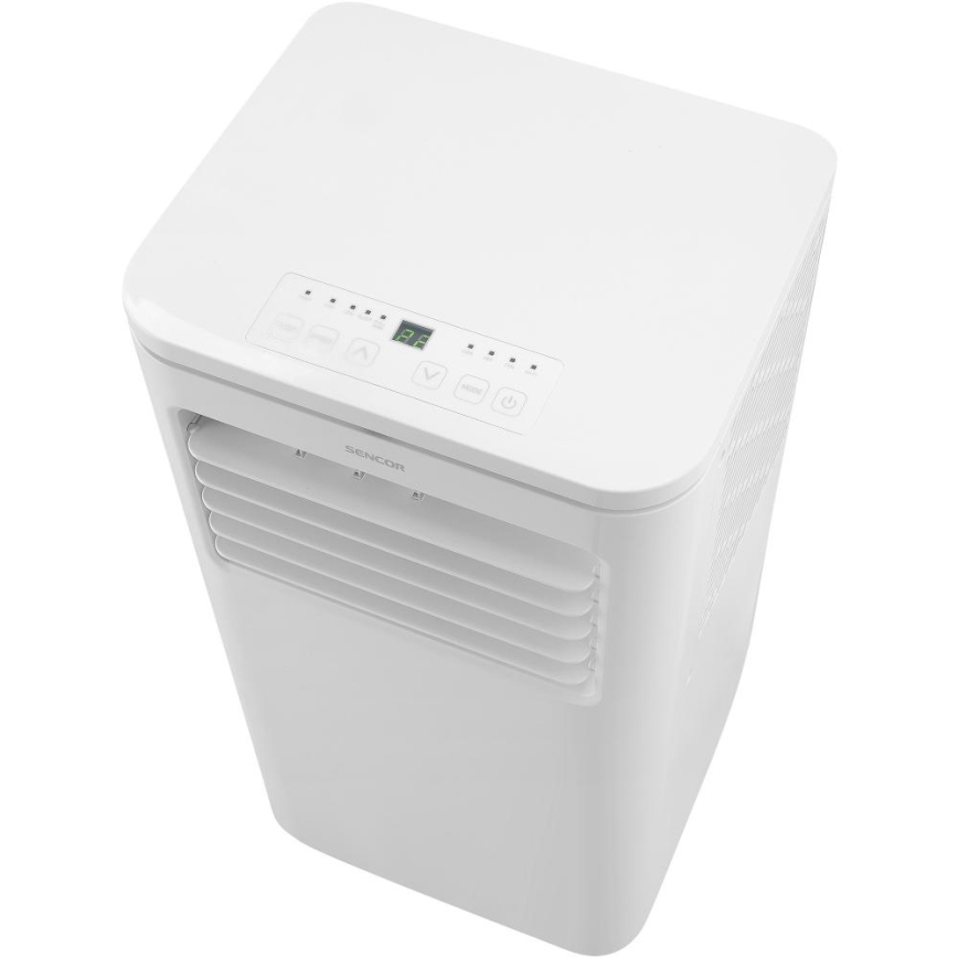Sencor - Smart bærbar klimaanlæg 3-i-1 inkl. komplet tilbehør 760W/230V 7000 BTU Wi-Fi + fjernbetjening