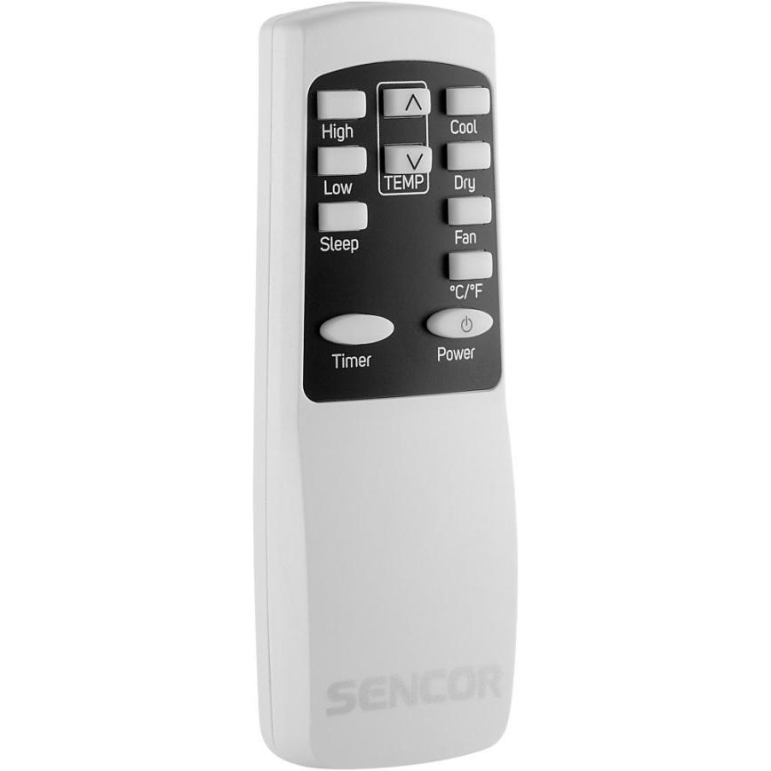 Sencor - Smart bærbar klimaanlæg 3-i-1 inkl. komplet tilbehør 760W/230V 7000 BTU Wi-Fi + fjernbetjening