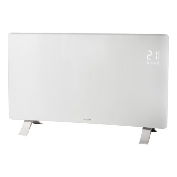 Sencor - Smart elektrisk konvektor/elvarmer 1200/2400W/230V IP24 Wi-Fi hvid