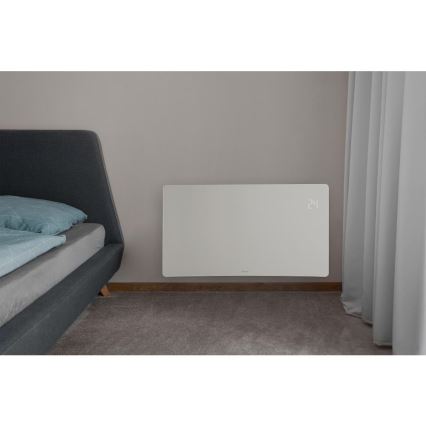 Sencor - Smart elektrisk konvektor/elvarmer 1200/2400W/230V IP24 Wi-Fi hvid