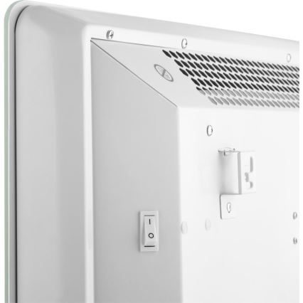Sencor - Smart elektrisk konvektor/elvarmer 1200/2400W/230V IP24 Wi-Fi hvid