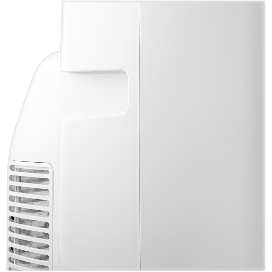Sencor - Smart bærbar klimaanlæg 4-i-1 inkl. komplet tilbehør 1700 W/230 V 12000 BTU Wi‑Fi hvid + fjernbetjening