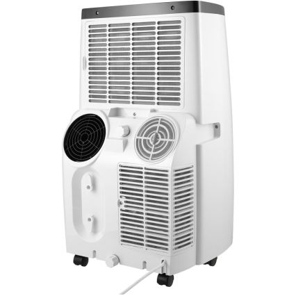 Sencor - Smart bærbar klimaanlæg 4-i-1 inkl. komplet tilbehør 1700 W/230 V 12000 BTU Wi‑Fi hvid + fjernbetjening